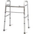 thumbnail image 1 of Andador plegable ligero Carex para personas mayores, andador médico portátil con altura ajustable, de 76 a 94 cm, ayuda de movilidad para adultos, ancianos y personas con discapacidad, plegable, con e, 1 of 5