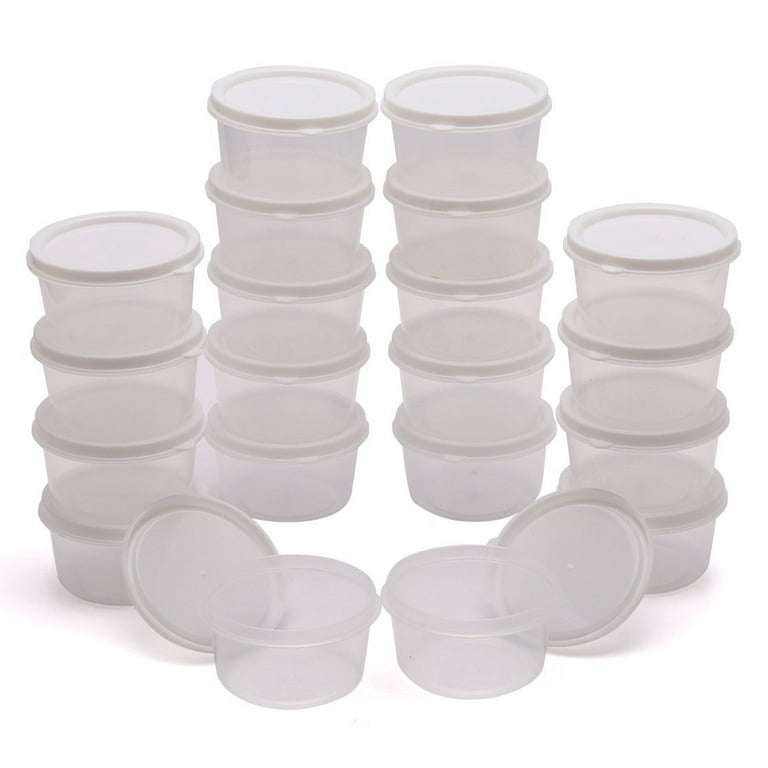 Greenco Food Storage Containers for Condiment, Sauce, Baby Storage