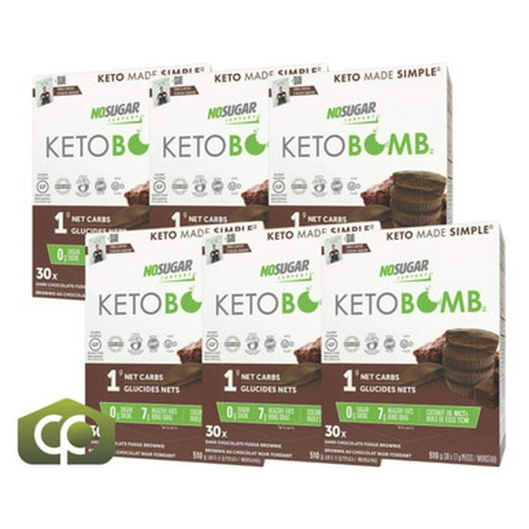 No Sugar Keto Bomb - 510g, Sugar-Free, Rich in Healthy Fats (6/Case)