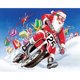thumbnail image 1 of Pintura de diamante (DB0636) 5D DIY Santa Claus montando Kit redondo completo Rhinestone Arts 45x60cm FLhrweasw Nuevo, 1 of 1