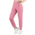 thumbnail image 5 of BIG ELEPHANT Girls Ultra-Soft Lounge Joggers Sweatpants, High Waisted Kids Athletic Pants with Pockets, 3 PCS(6-15Y), 5 of 10