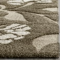 thumbnail image 5 of SAFAVIEH Florida Teodor Floral Shag Area Rug, Smoke/Beige, 5'3" x 7'6", 5 of 8