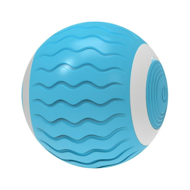 TISHITA Jouet Interactif pour Chat Boule Roulante Mobile Jouet pour Chat d'Intérieur pour Garder la Forme et Bleu