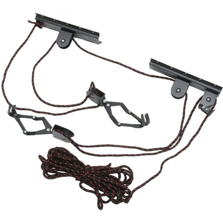 Worgeous 1 Set of Bike Ceiling Mount Rack Hanging Bike Rack Garage Wall Mount Bike Hanger Bike Hook