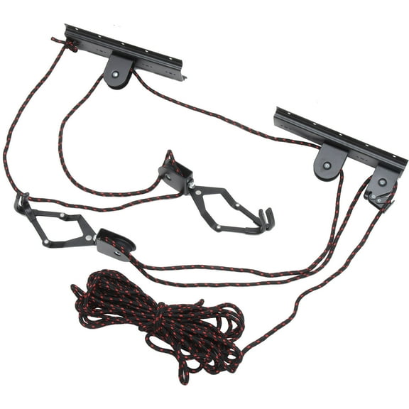 Worgeous 1 Set of Bike Ceiling Mount Rack Hanging Bike Rack Garage Wall Mount Bike Hanger Bike Hook