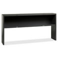 thumbnail image 4 of Lorell Charcoal Steel Desk Series Stack-on Hutch 72" - Material: Steel - Finish: Charcoal, 4 of 6