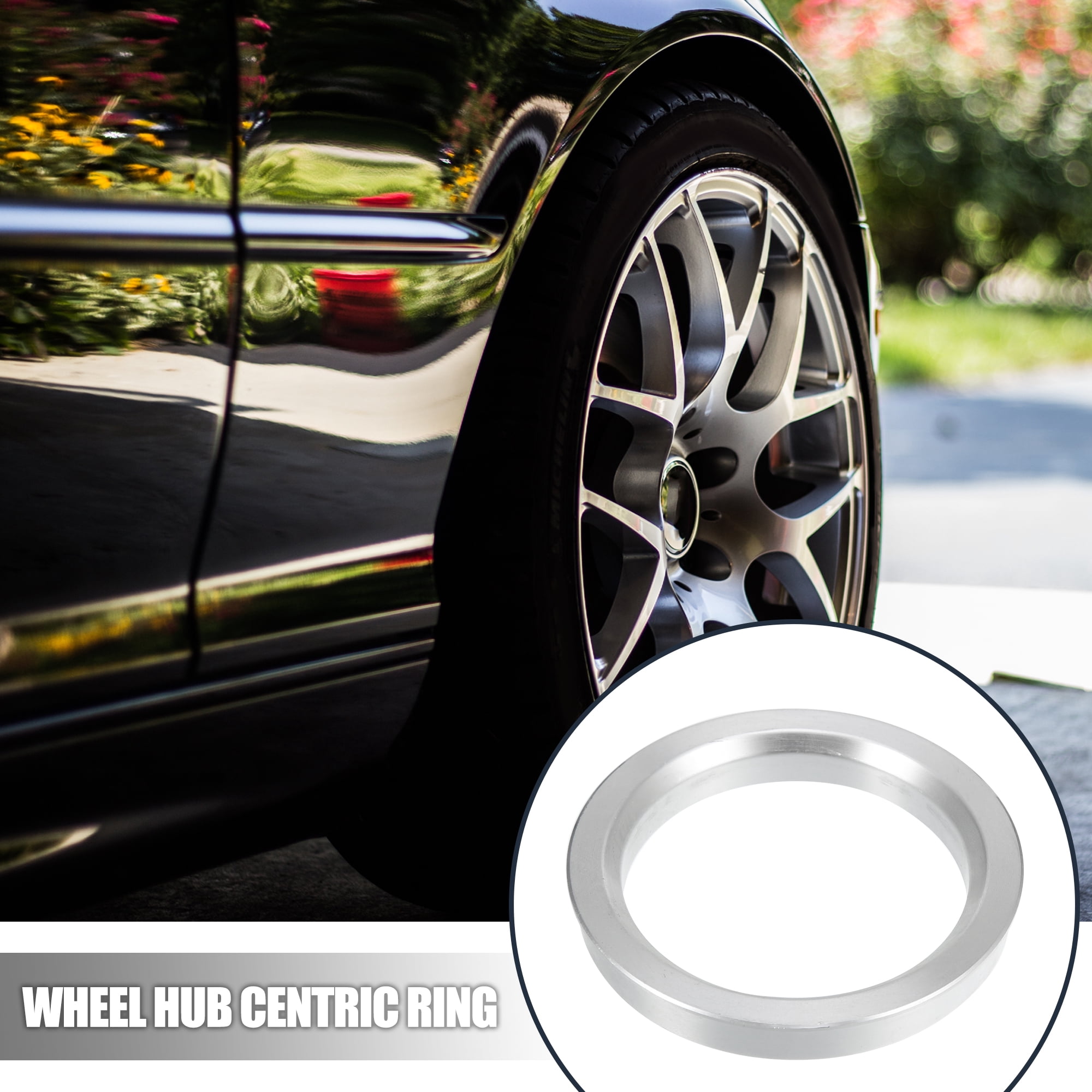 Unique Bargains 4pcs 70.6mm to 54.1mm Car Hub Centric Rings Wheel Spacer