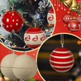 thumbnail image 5 of 48 Pcs Christmas Paper Mache Balls 3.15 Inch Unpainted Empty Ball, 5 of 5
