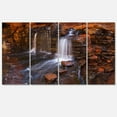 thumbnail image 2 of Cascade dans la Gorge de Hancock - Impression sur Toile Paysage, 2 of 3