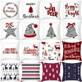 thumbnail image 2 of Funda de cojín navideña de 45cm, funda de almohada 2024, adornos navideños para el hogar, adorno navideño, decoración navideña de Año Nuevo 2023, 2 of 5