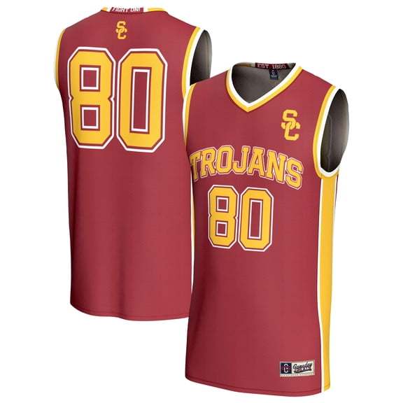 Unisex GameDay Greats #80 Cardinal USC Trojans Lightweight Basketball Fashion Jersey