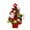 C, variant on KOYPTL Tabletop Christmas Tree Set Artificial-20 in Encrypted Decorated with Warm Light Christmas Ball Star topper with Waterproff Base for Bedroom Living-room Window Display Christmas Decoration