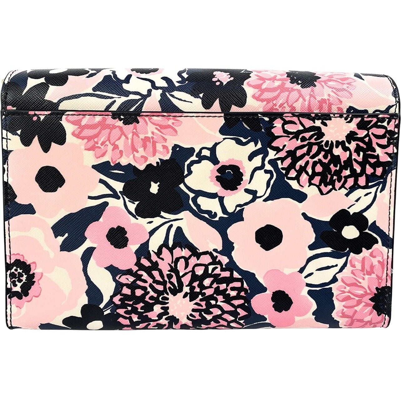 Kate Spade Staci Dahlia Floral Printed Small Flap Crossbody in Pink Multi  (K9145) - USA Loveshoppe