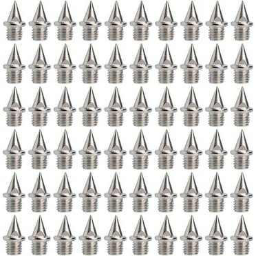 64 Pieces Track and Field Running Spikes Spikes Shoes Running Replacement Track Shoe Spikes Spikes Shoe Replacement Spikes for Sprint Sports Short Running Shoes