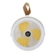 thumbnail image 2 of Portable Camping Fan with LED Lantern 1200mAh USB Rechargeable with Tripod and Strap for Outdoor Car Office, 2 of 4