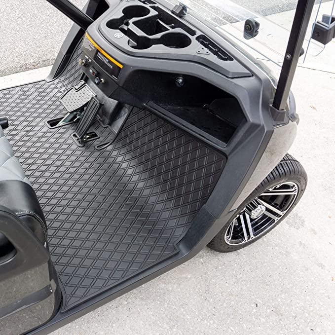 Xtreme Mats Yamaha Drive2 Golf Cart Mat, Full Coverage Golf Cart Floor Liner Mat Fits Yamaha