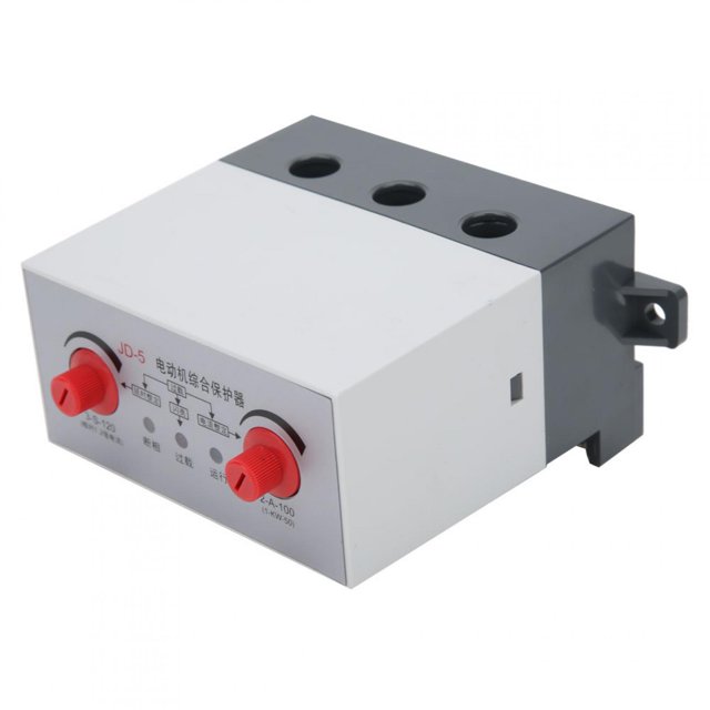 Relé Protector De Sobrecarga Del Motor, Protector Integrado De Motor Estable De Estructura Simple, Motor Industrial Confiable Para Proteger El Motor De Protección ANGGREK Otros