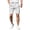 U8-Light Gray, variant on Homeyce Men's Classic-Fit Chino Short Button Elastic Waistband Flat Front Shorts with Pockets Water-Resistant Dress Shorts Summer Casual Golf Quick Dry Vacation Chino Shorts,Purple M