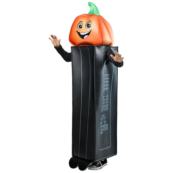 Pez Candy Dispenser Halloween Pumpkin Costume for Kids by Rubies, Unisex One Size