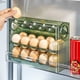 thumbnail image 2 of Caja de huevos de plástico para el hogar Bandeja de soporte de huevos reversible para puerta lateral del refrigerador Hugtrwg Para estrenar, 2 of 9