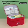 thumbnail image 2 of Large Capacity Double-Deck Bag, Outdoor Emergency Kit, Portable Small Bag, Home Storage Bag, 2 of 6