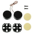 thumbnail image 1 of MOVTOTOP 1Pair Classic Small Speaker Car Audio High Fidelity Stereo Effect Plastic, 1 of 8