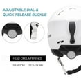 thumbnail image 2 of Casque de Ski avec Doublure Amovible et Couvre-Oreilles, 2 of 8