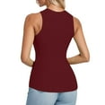 thumbnail image 5 of Womens Summer Tops Cute Summer Tank Tops Basic Sleeveless Tank Top Shirts for Women, 5 of 6