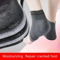 thumbnail image 2 of 1 Pair Silicone Moisturizing Gel Heel Socks Cracked Foot Skin Care Protectors Kit Set Professional Nursing Foot Health Care, 2 of 9