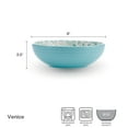thumbnail image 2 of Pfaltzgraff Venice 8 inch Stoneware Pasta Bowls Set of 2 Teal, 2 of 4