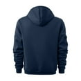 thumbnail image 4 of Men's Sweatshirt USA FLAG Patriotic Graphic Polyester Hoodies for Men Pocket Raglan Long Sleeve Sweatshirts, 4 of 4