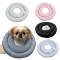 thumbnail image 4 of Hioecau Dog Cone Collar Soft Adjustable Donut Collar with Drawstring Dog Cone Alternative After Surgery for Large Medium Small Dogs And Cats, 4 of 8