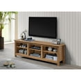 thumbnail image 2 of Progressive Furniture Taft 70 Inch TV Entertainment Console in Rustic Oak Brown, 2 of 2