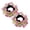 Pink, variant on Plumeria Hair Ties - 1 PC Floral Ponytail Holders, Elastics Hair Scrunchies, Lightweight 3D Flower Hair Accessories, Wedding, Vacation, Beach Party, Travel, Women Gift 1PC*1