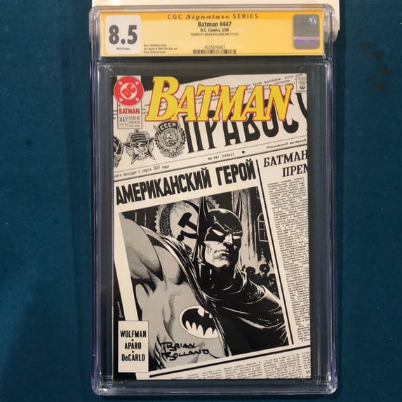 Batman #447 - CGC 8.5 Comic Book
