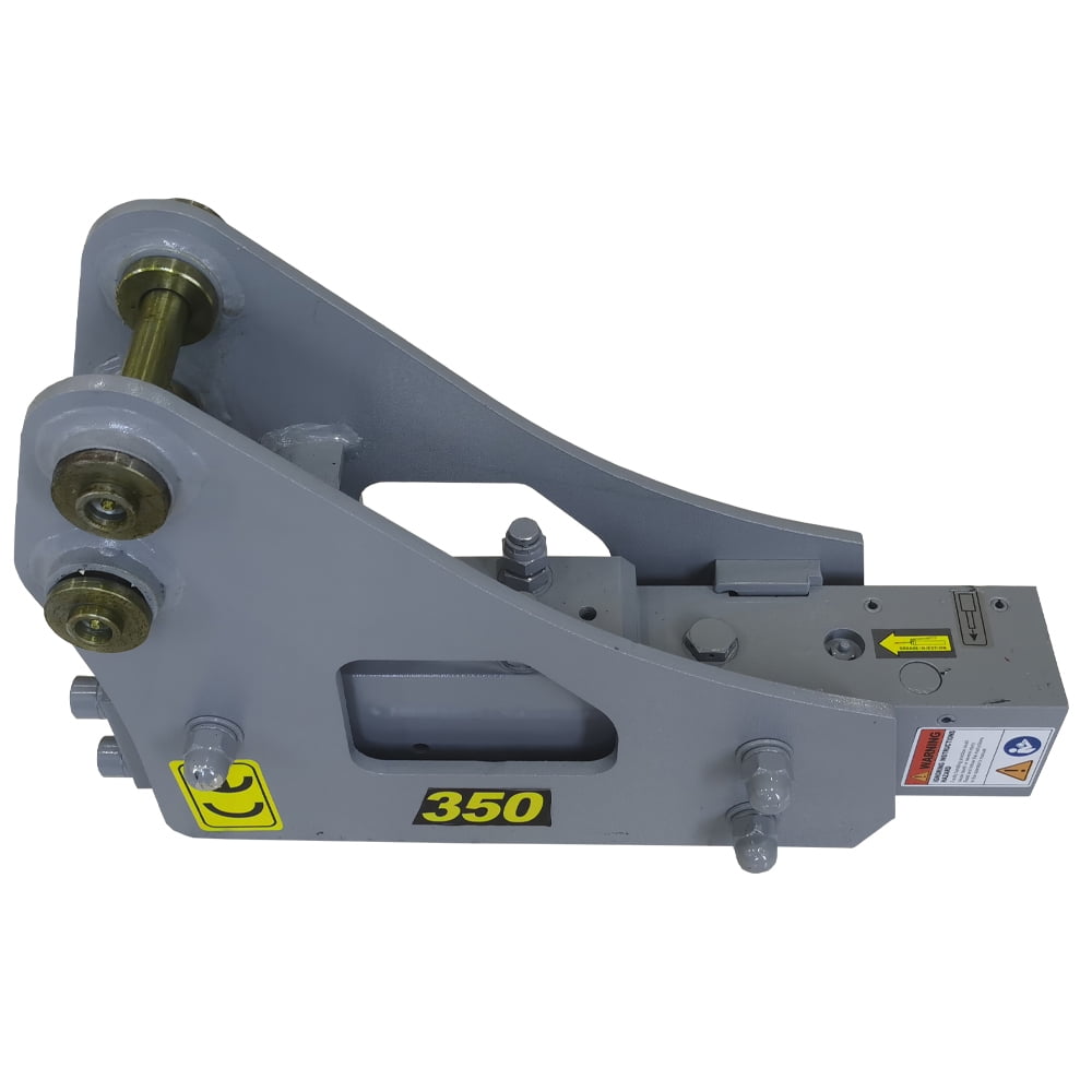 Wallemac E10HB Side Mount Hydraulic Breaker Hammer for WALLEMAC Mini Excavator 1 Ton or Similar Mini Excavator Attachment Jack Hammer 25mm Pin Diameter