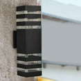 thumbnail image 1 of Moderno LED para exterior, aplique de pared hacia arriba y hacia abajo, enchufe E27, doble cabezal, accesorios de iluminación de pared exterior, luces Con almohadil impermeable Macarena Luz de pared, 1 of 8