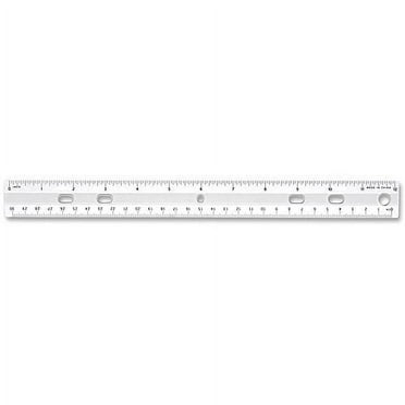 Chartpak Adjustable Triangular Scale Aluminum Architects Ruler, 12 ...
