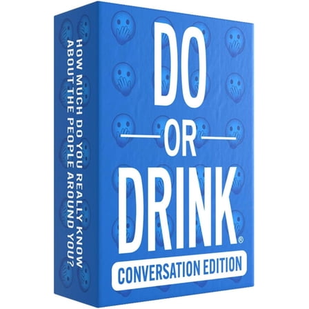 Do or Drink Let's Get Personal Icebreaker Card Games Drinking Games for Adults with 250 Cards