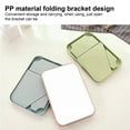 thumbnail image 4 of Dorm Desk Vanity Mirror Visland Desktop Makeup Foldable Smooth Anti Fog Portable Rectangle Make up for Women Table Desk Bathroom Use Safe Plastic Mirror, 4 of 9