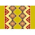 thumbnail image 2 of IBA Indianbeautifulart Yellow Aztec Geometric Printed Ribbon Trim 9 Yards Velvet Fabric Laces For Crafts Sewing Accessories 2 Inches, 2 of 2