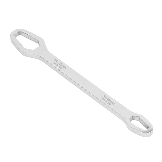 Herramienta de reparación de llave universal, llave universal multifuncional de acero de doble extremo, llave universal de doble extremo, ultra sensible