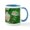 White/Blue Inside, variant on CafePress - Pink Roses By Vincent Van Gogh Mugs - 11 oz Ceramic Mug - Novelty Coffee Tea Cup
