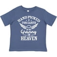 thumbnail image 3 of Inktastic Handpicked for Earth by My Granny in Heaven with Angel Wings Boys or Girls Toddler T-Shirt, 3 of 5