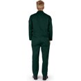 thumbnail image 2 of Natural Workwear Adult Mens Long Sleeve Coverall Green S - Runs 1 Size Small, 2 of 3