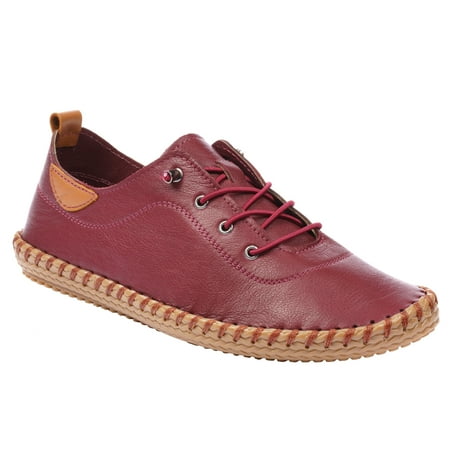 

Lunar Womens Whistable Leather Sneakers
