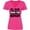 Hot Pink, variant on Inktastic Eat, Sleep, Muay Thai, Repeat Women's V-Neck T-Shirt