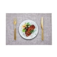 thumbnail image 3 of 10pcs Elegant Dining Set: Heat-Resistant Table Mats & Faux Leather Coasters - Easy Clean, Waterproof Kitchen and Dining Decor, 3 of 6