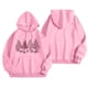 thumbnail image 3 of WILLBEST Sudadera Deportiva para Mujer Merry Christmas Hoodie For Women Funny Christmas Graphic Pullover Tops Xmas T Shirt Casual Long Sleeve Hoodie 1425 XX-Grande, 3 of 3