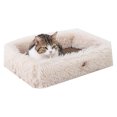 thumbnail image 1 of Tabla rascadora para gatos, cama interior para gatos con poste rascador, tabla rascadora para gatos, cama de ocioChampagne, 1 of 5